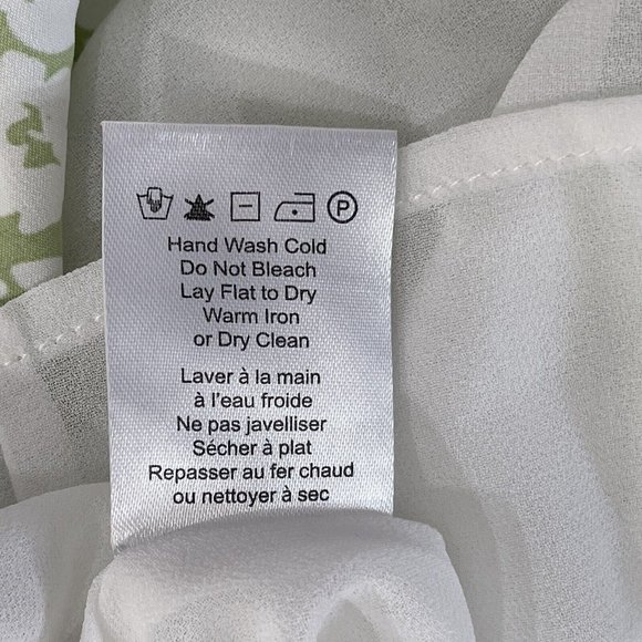 Heartloom Womens Dress Size Small Green‎ Floral Lined - Picture 7 of 8